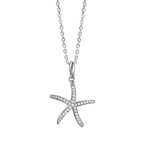 Pavé Sea Star Pendant