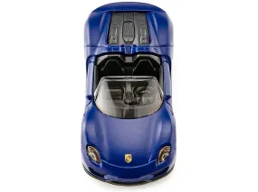 Porsche 918 Spyder Matt Blue Diecast Model Car by Siku