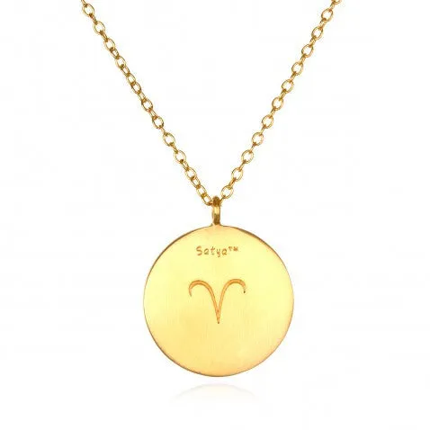 Satya Zodiac Aries Diamond Necklace