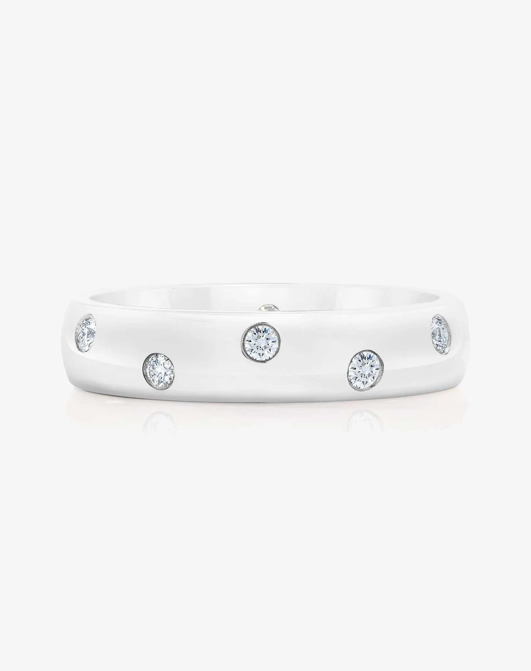 Scattered Luxe Inlay Eternity Band