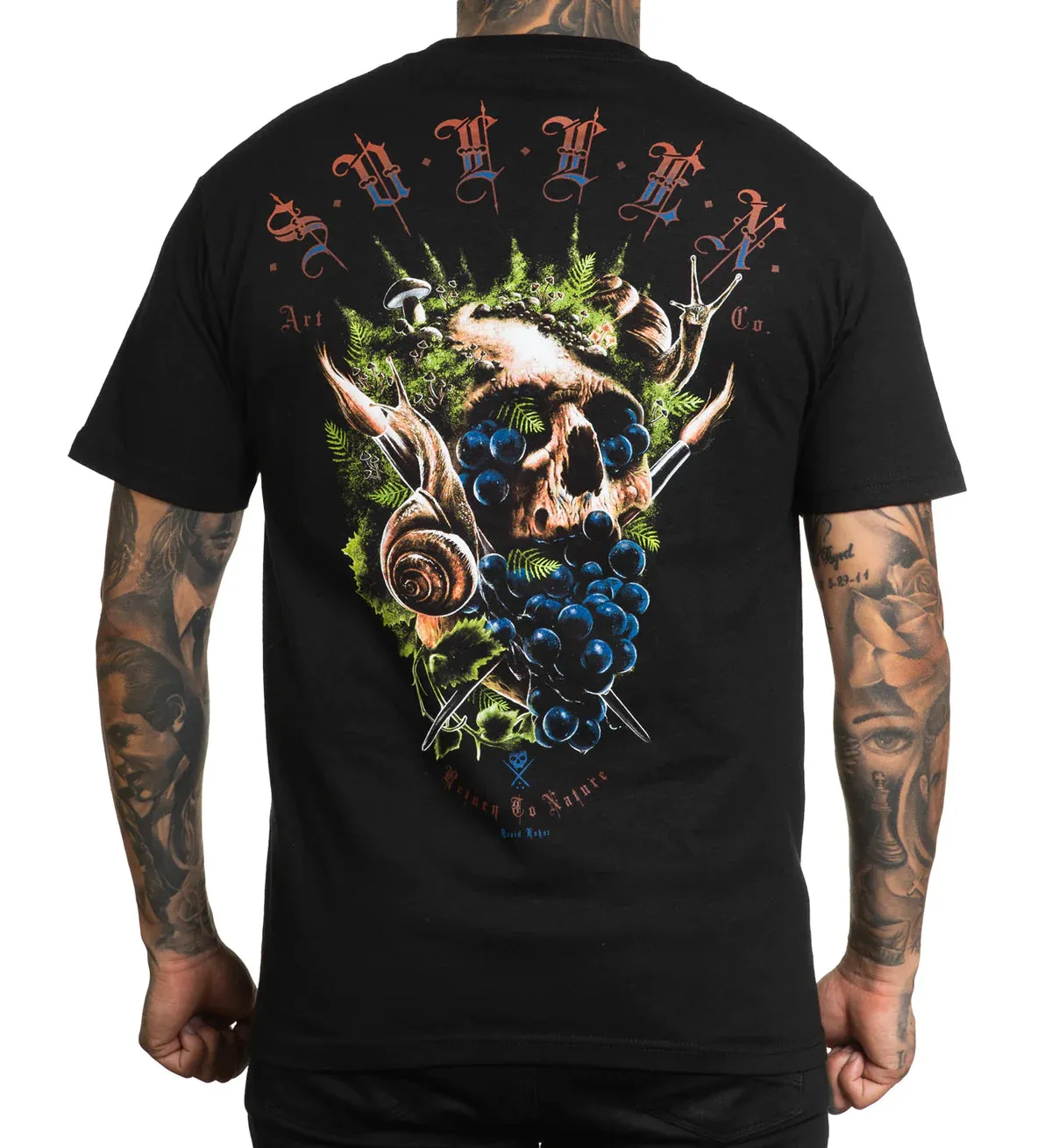 Sullen Return to Nature Tee Black