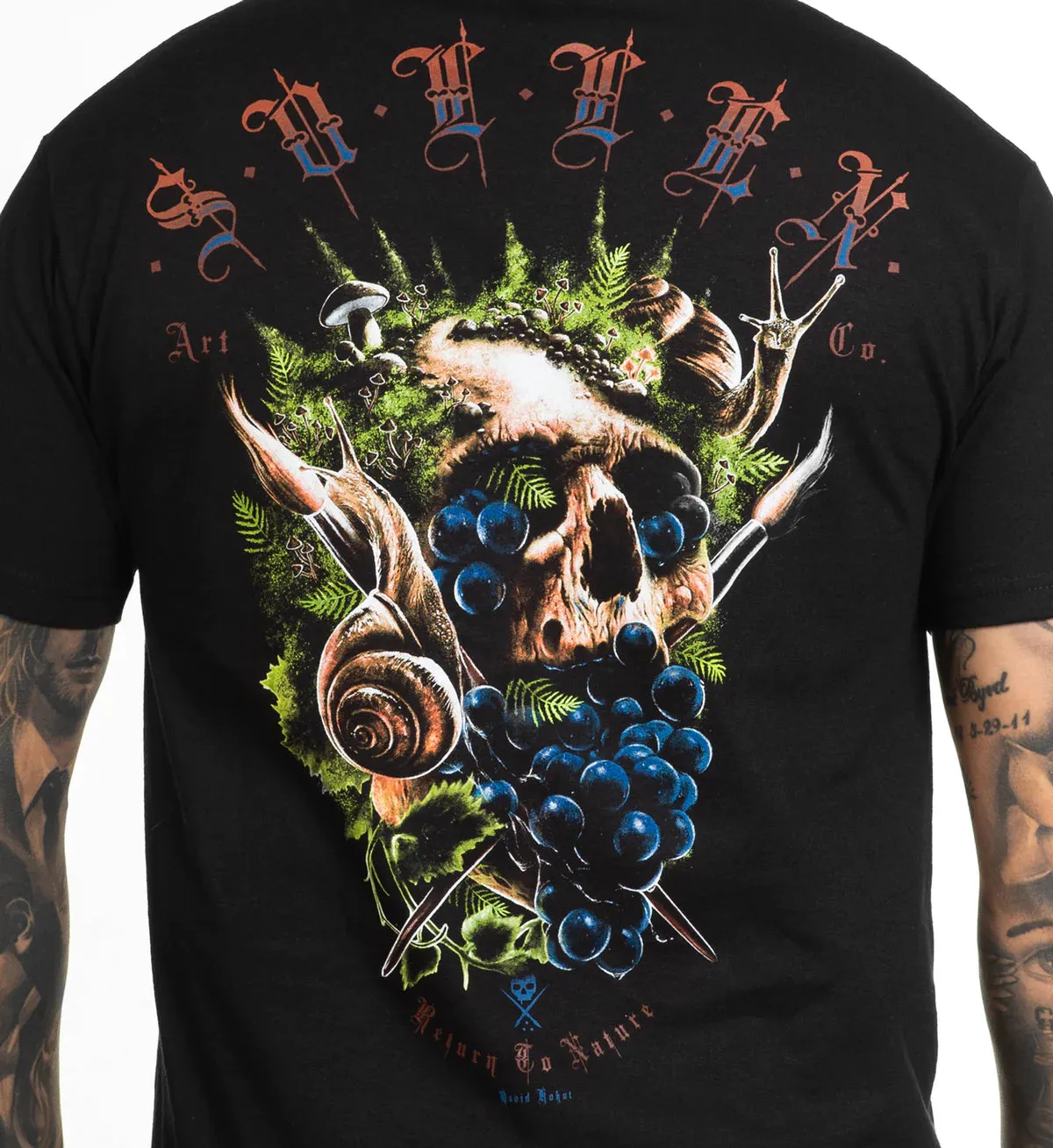 Sullen Return to Nature Tee Black