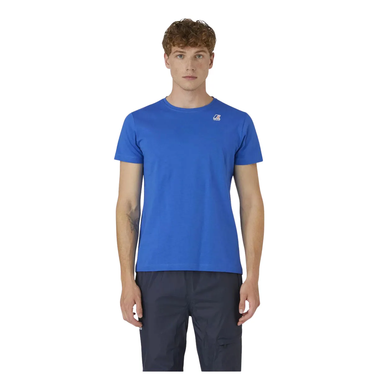 T-shirt K-Way Le Vrai Edouard Blu Royal