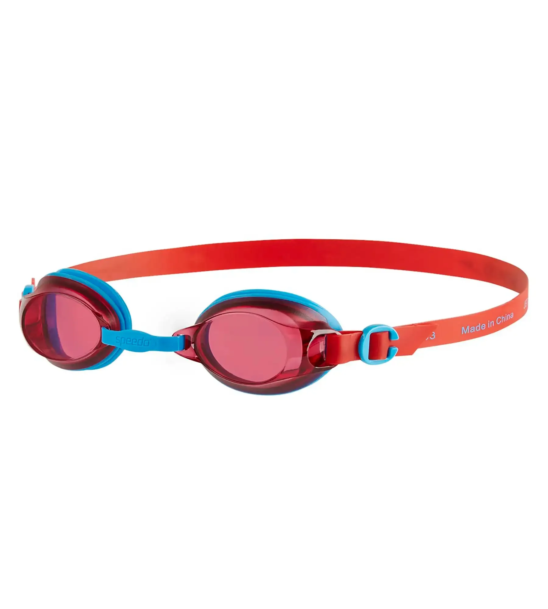 Unisex Junior Jet Tint-Lens Goggles - Turquoise & Lava Red